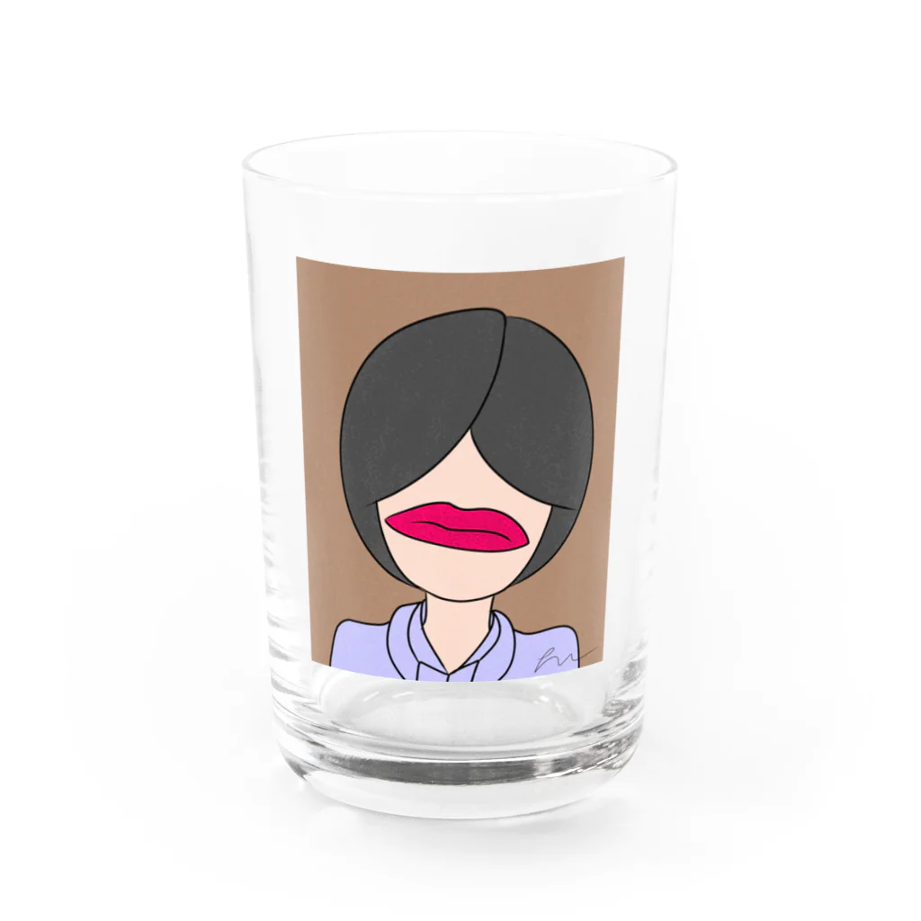 アトリエヱキパのmouth　only Water Glass :front