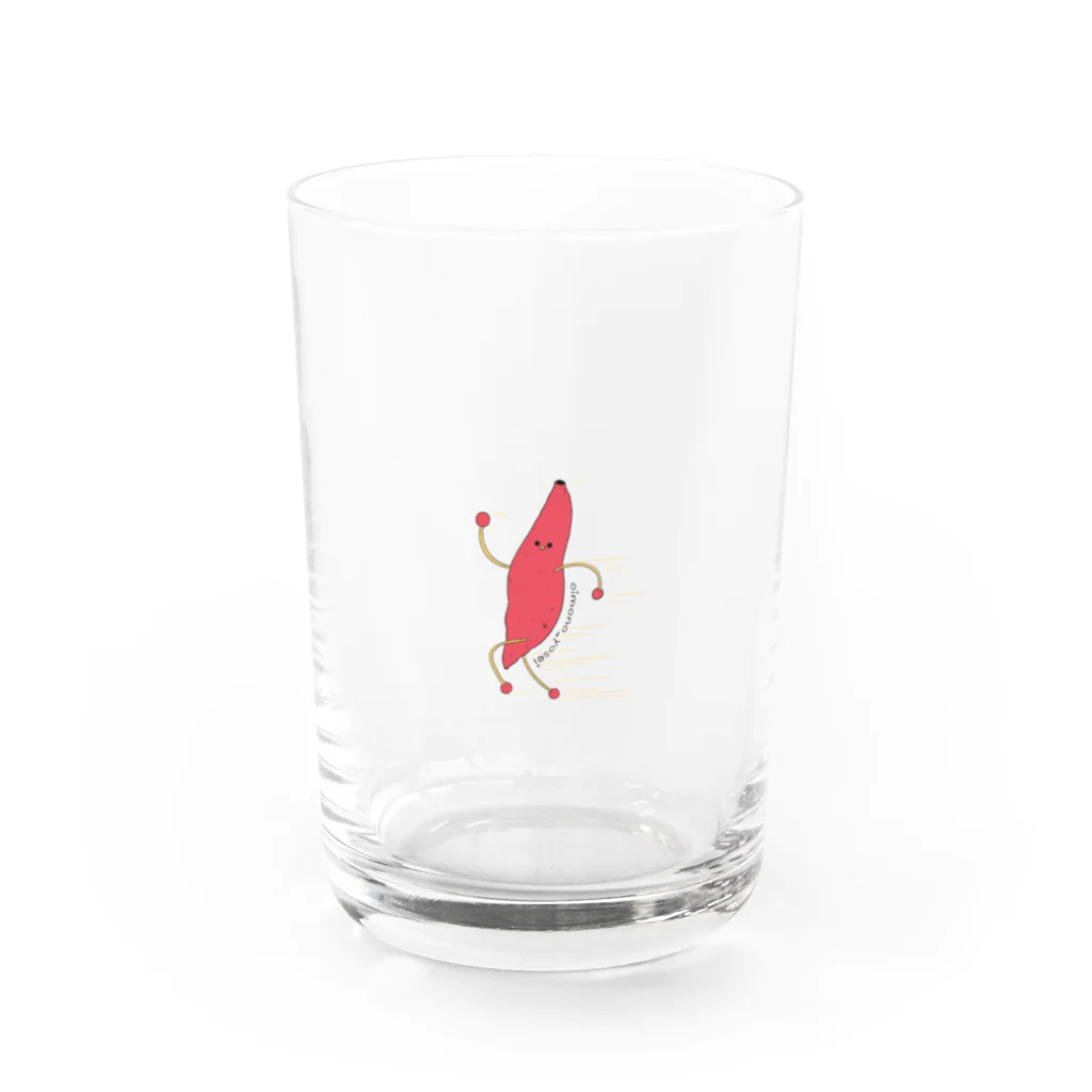 ちゃたろうのお店。のおいものようせい Water Glass :front