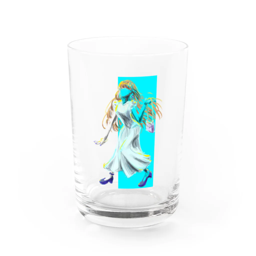 LIFE_is_a_JOKEのパーティーに出かけなきゃ Water Glass :front