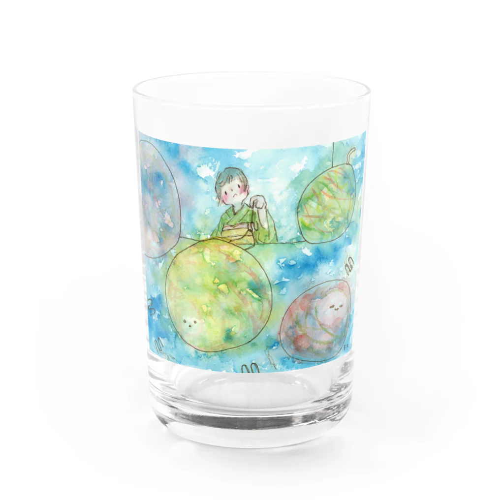 ワタリマコトのヨーヨーが見た夏 Water Glass :front