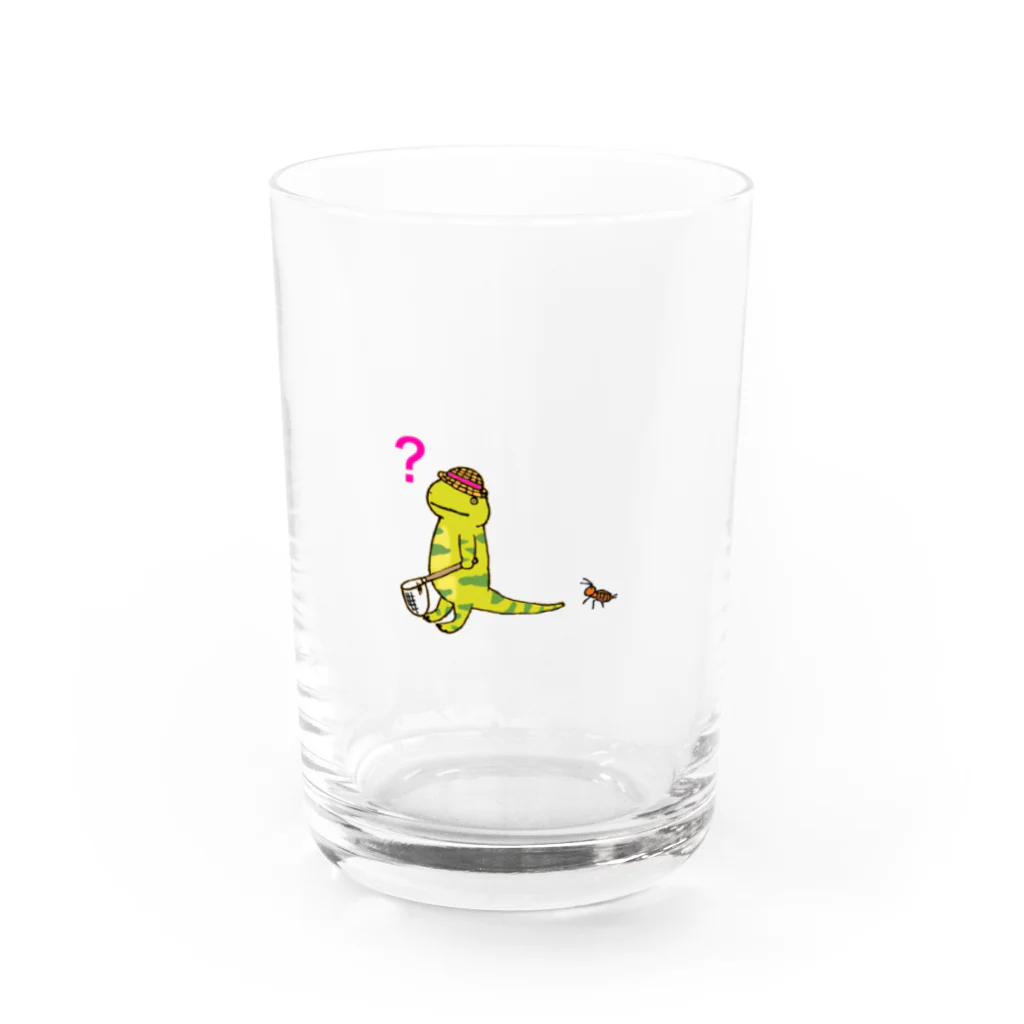 サラマンのタイガーサラマンダー  Water Glass :front