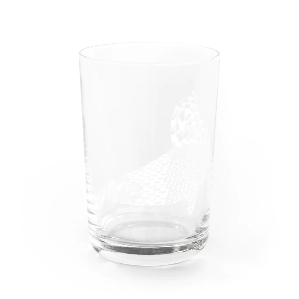 新谷べにのカリフォルニアアシカ Water Glass :front