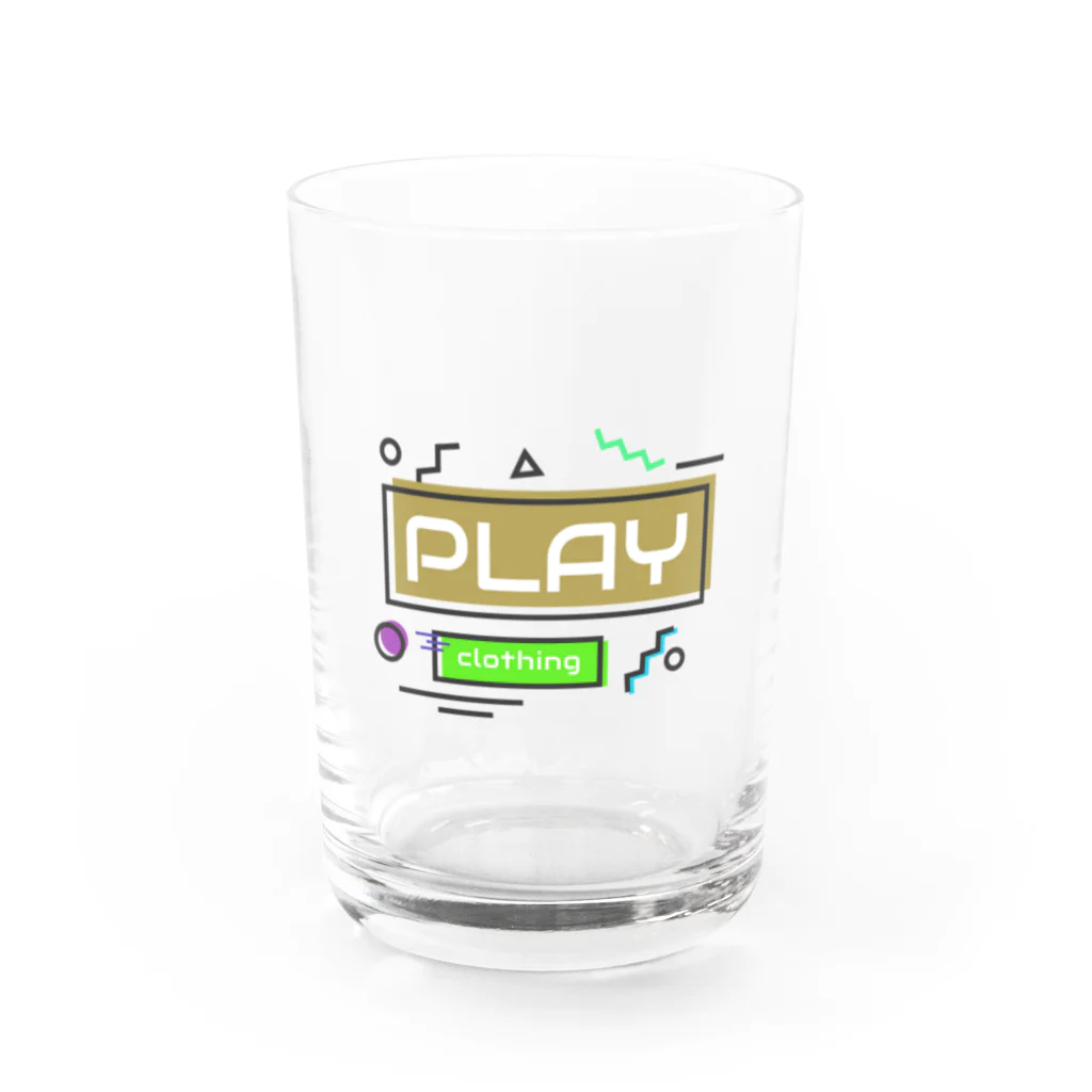 PLAY clothingのRETRO　LOGO　B Water Glass :front