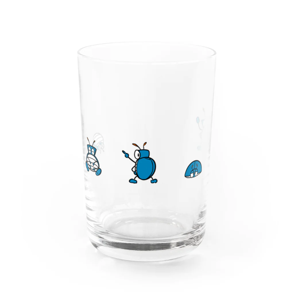 メインメニューのガジ郎 Water Glass :front