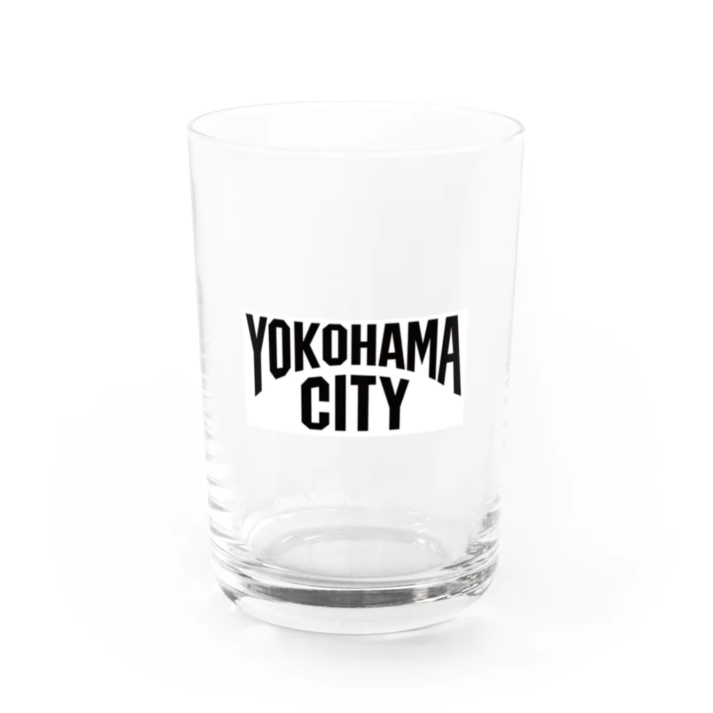 jimotyの横浜 YOKOHAMA ヨコハマシティ Water Glass :front