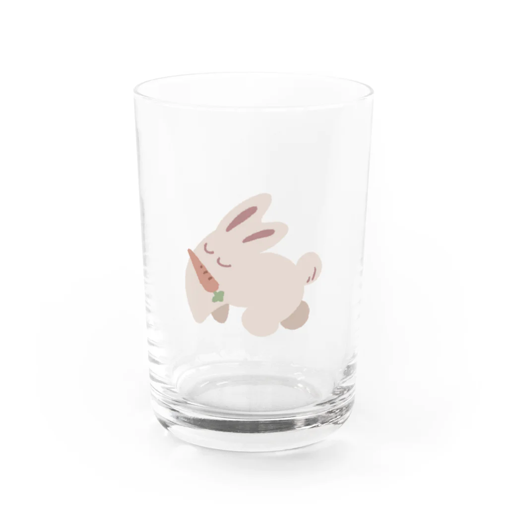 大魔境のごきげんうさちゃん Water Glass :front