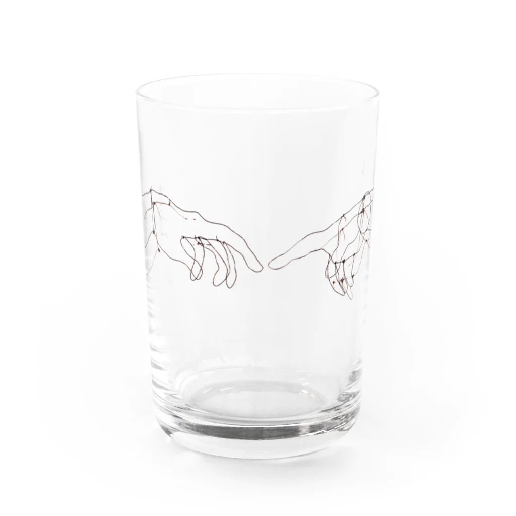 pulTの天地創造　針金アート Water Glass :front