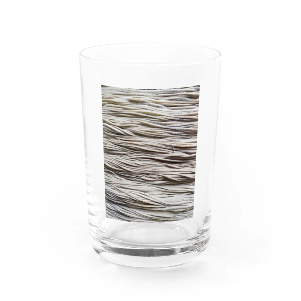 地球の楽しみ方の美しき蕎麦 Water Glass :front
