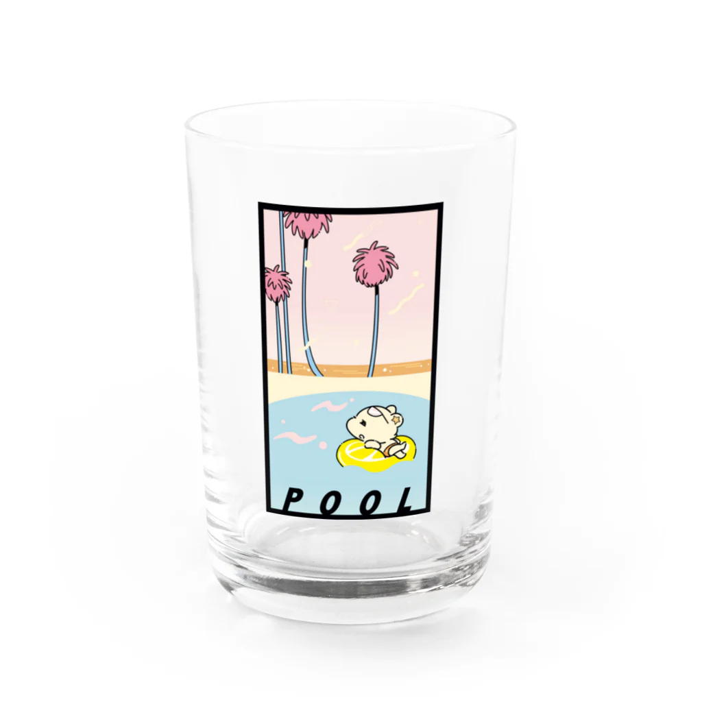 REOspikeeのGENJI POOL Water Glass :front