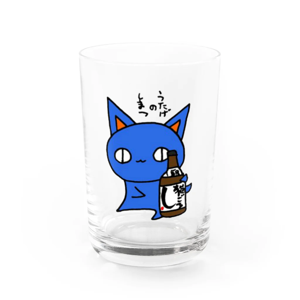 (猫)滝川商会のうたげのしまつ。(ねこず) Water Glass :front