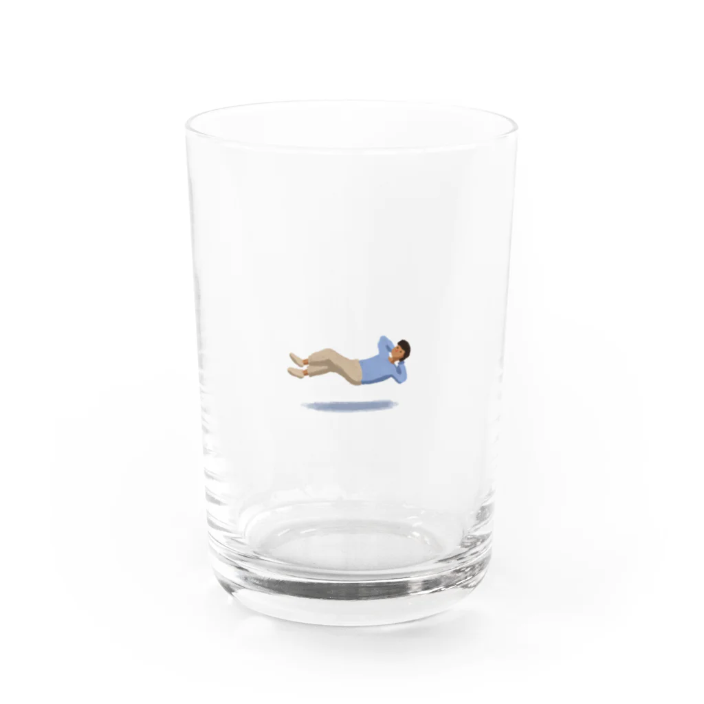 Yosumiの浮遊のんびり Water Glass :front