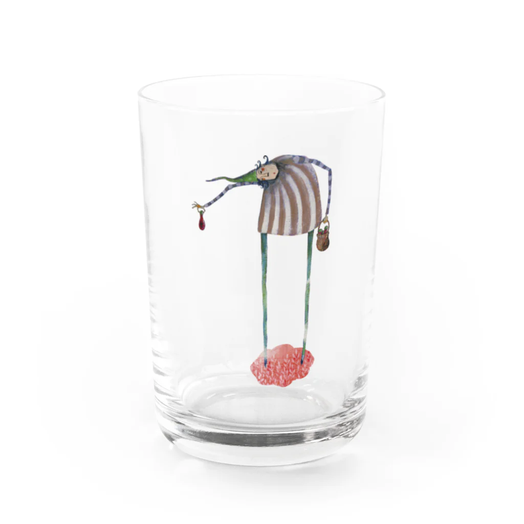 スーパーファンタジー絵描き　松野和貴の特別な果実 Water Glass :front