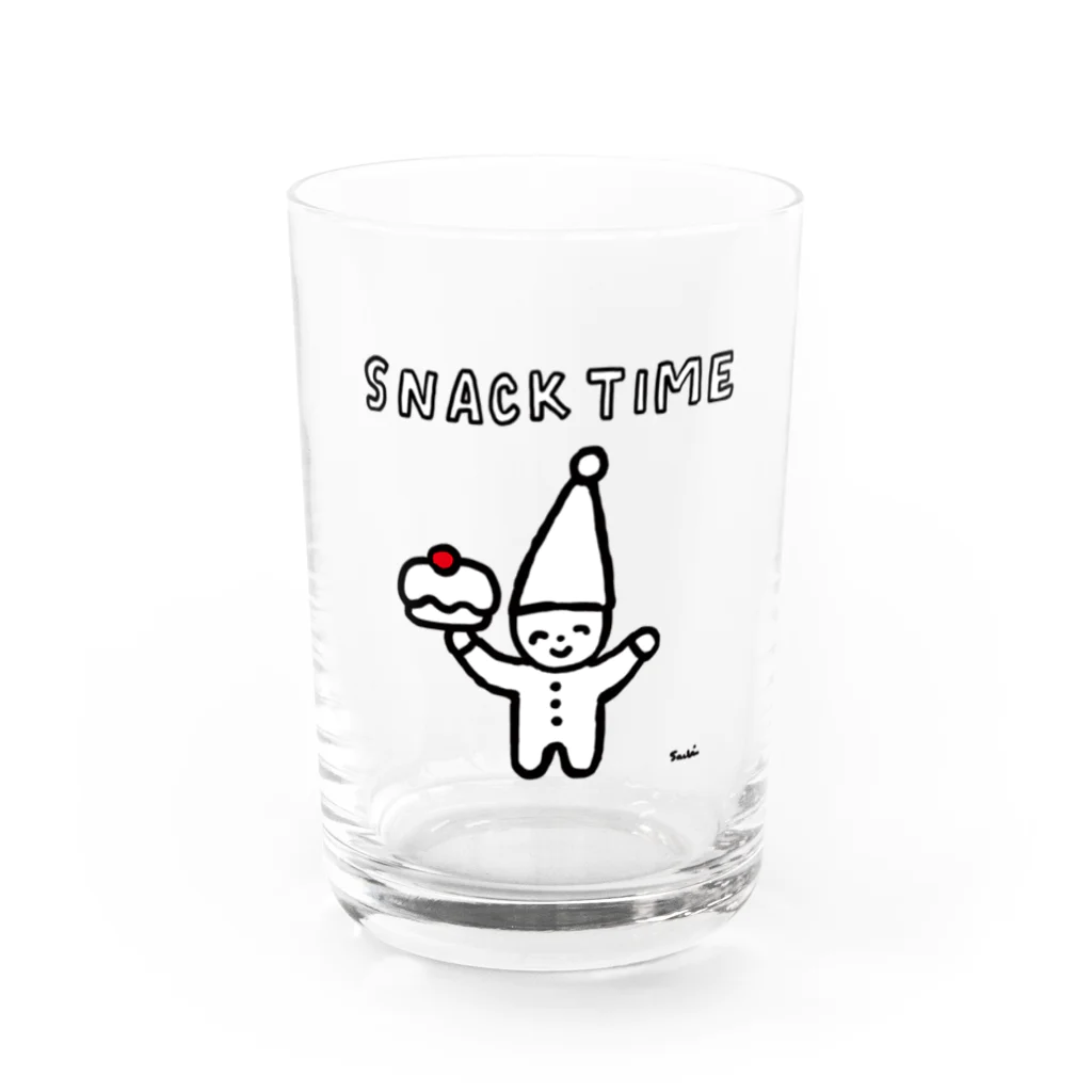 天明幸子　SUZURI  オフィシャルショップのkobit  Water Glass :front