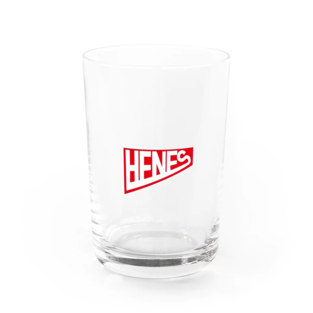 HENESのHENES グラス前面