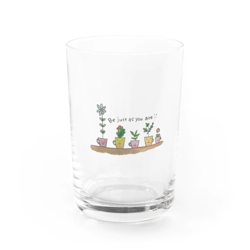 NoenoeMagicののほほんプランツ Water Glass :front