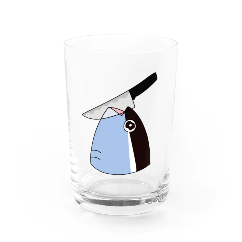 𝒜𝓏の青ざめまぐろ Water Glass :front