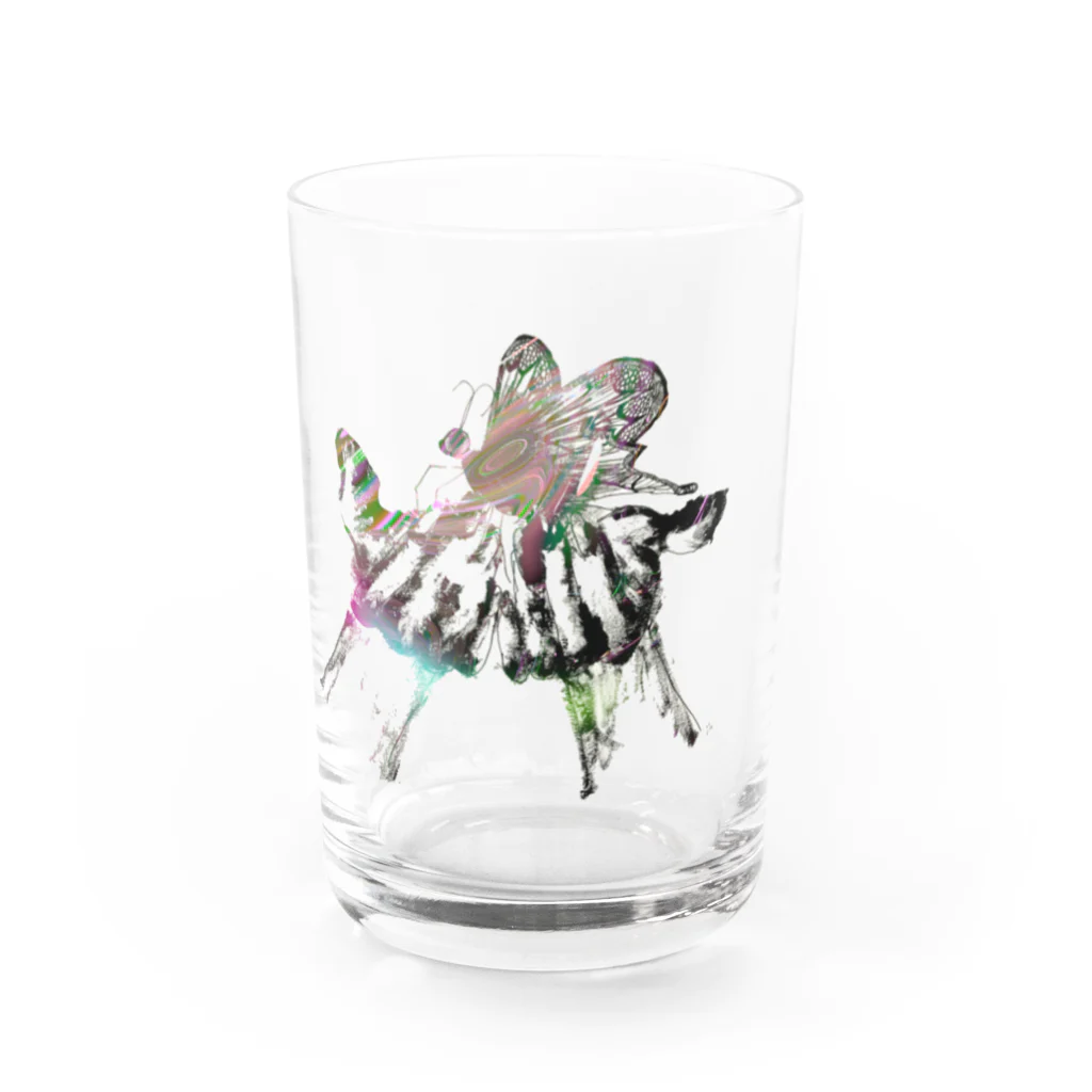 Luz(ルス)の部屋の羽化 Water Glass :front