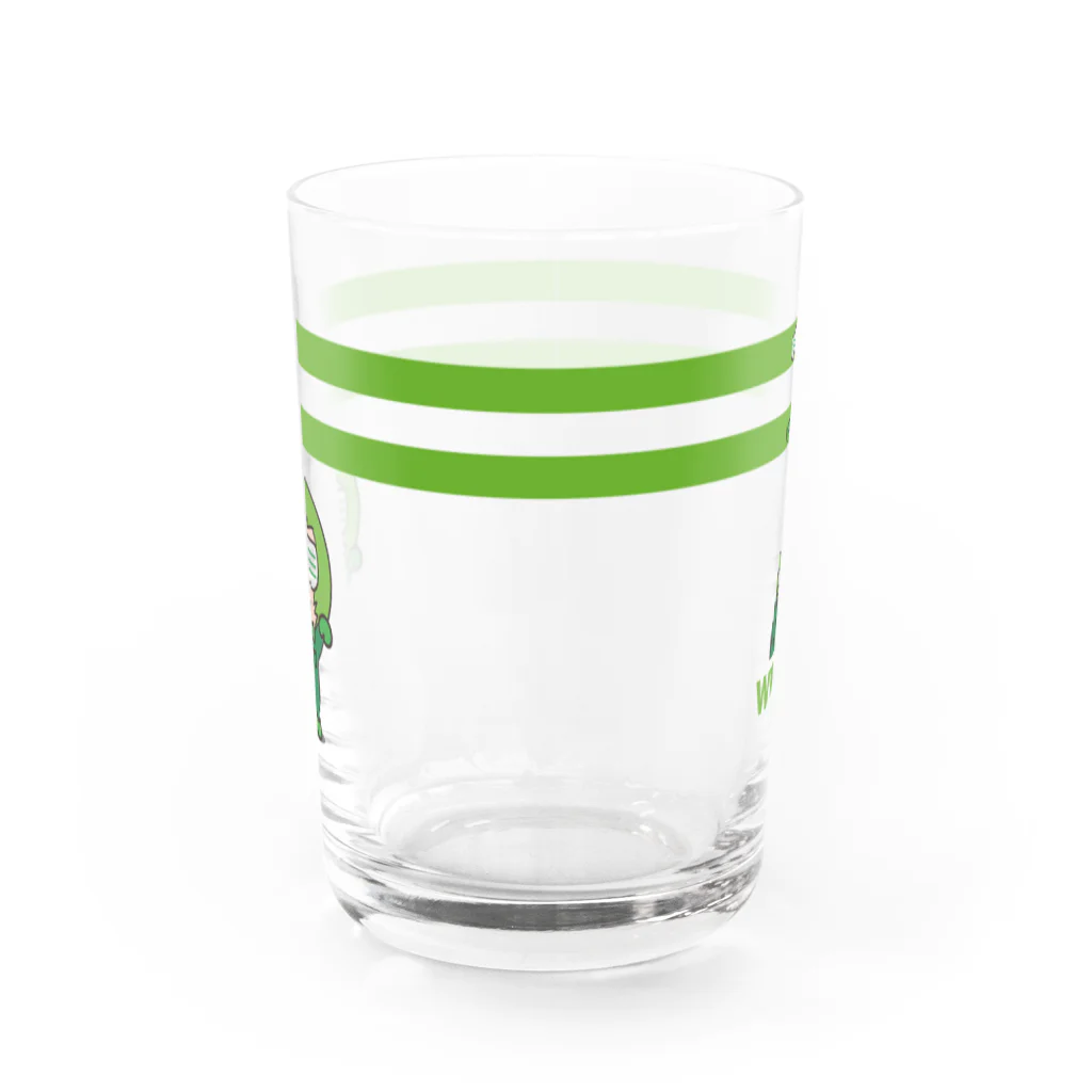 キャニコム 公式ショップのThis is a gr(l)ass. Water Glass :front