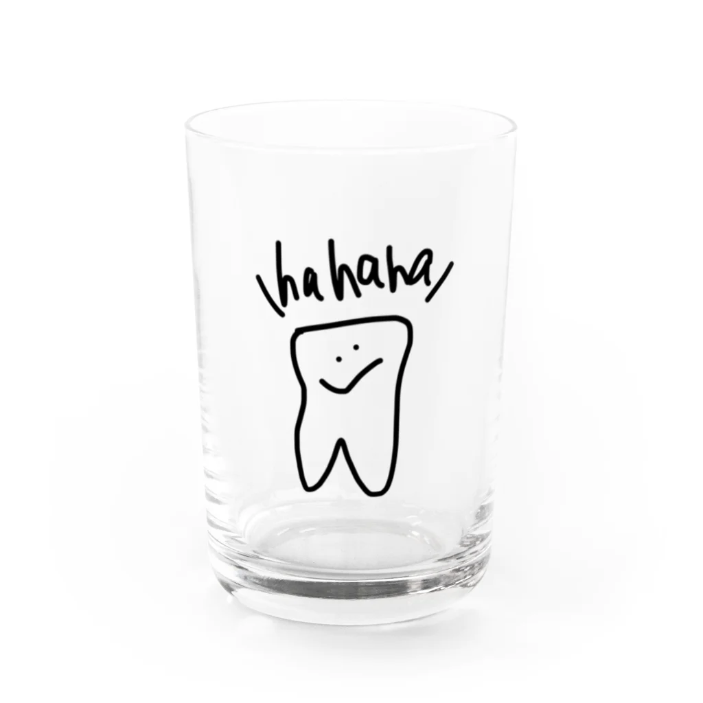 shienoのhahaha Water Glass :front