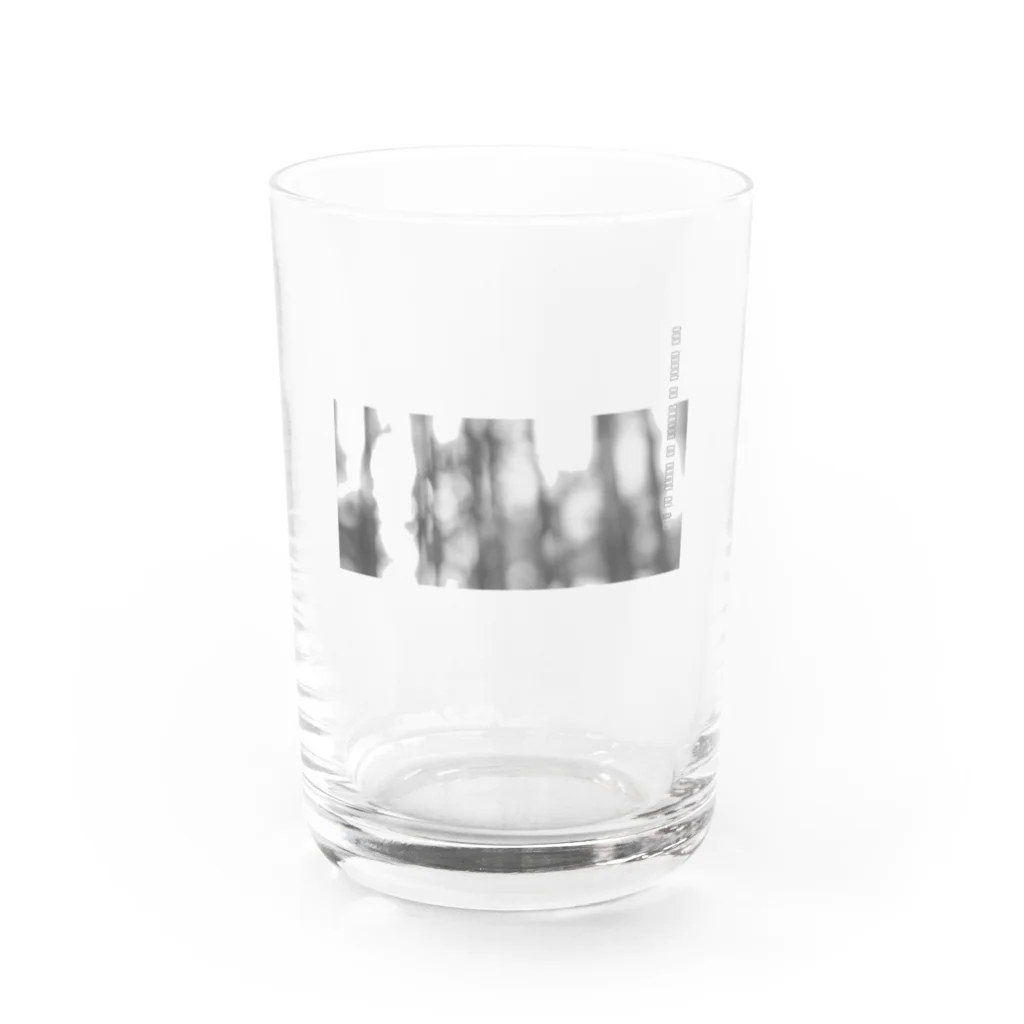 yuruphotoworksの The light is always in front of you Water Glass :front