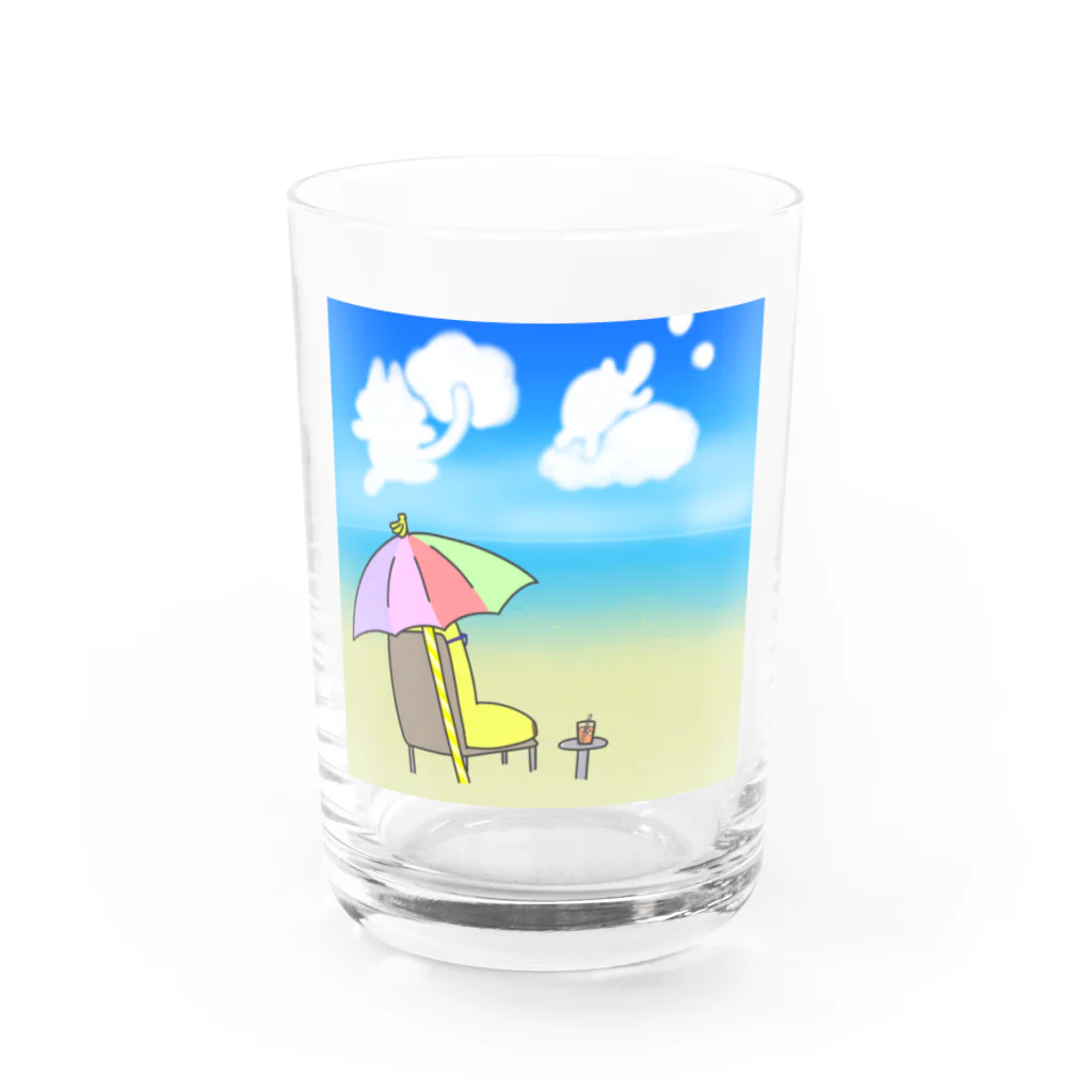 bananaのばななさんの夏 Water Glass :front