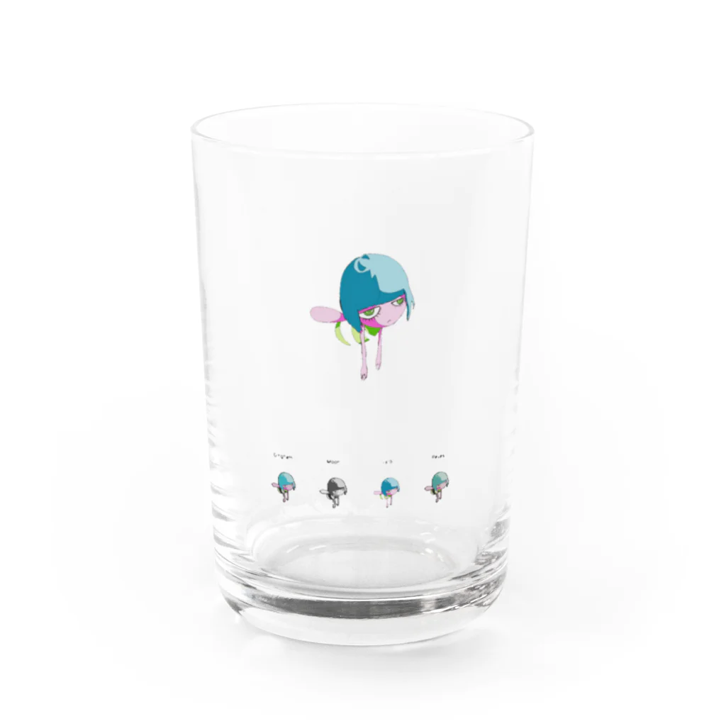 ru_ru_ru_のhati Water Glass :front