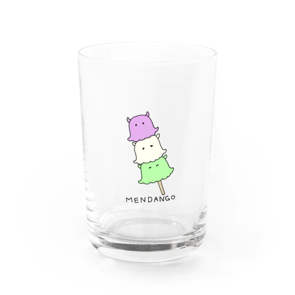 Sally_1のめんだんご Water Glass :front