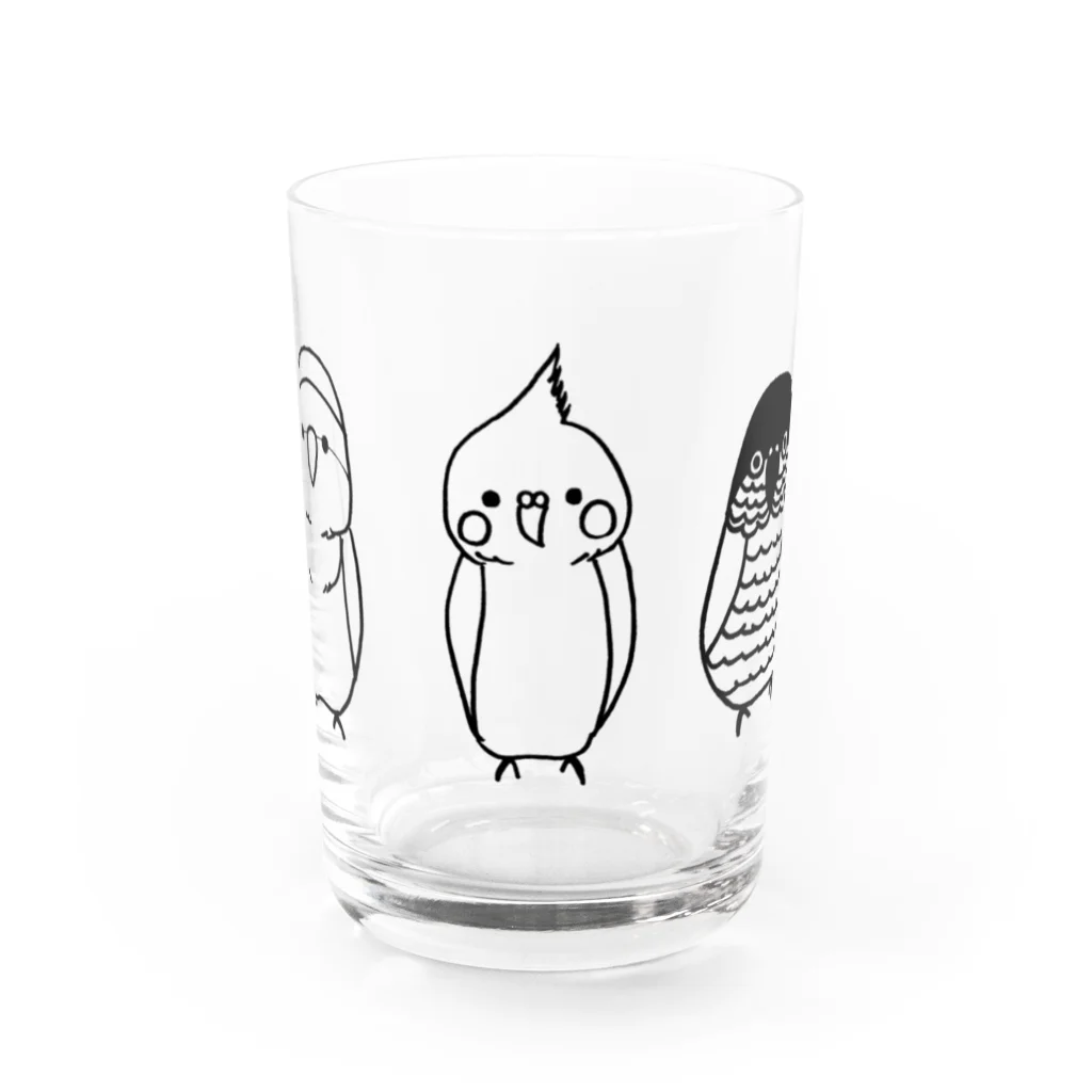 PYPショップのよもぽぽぴぃグッズ Water Glass :front