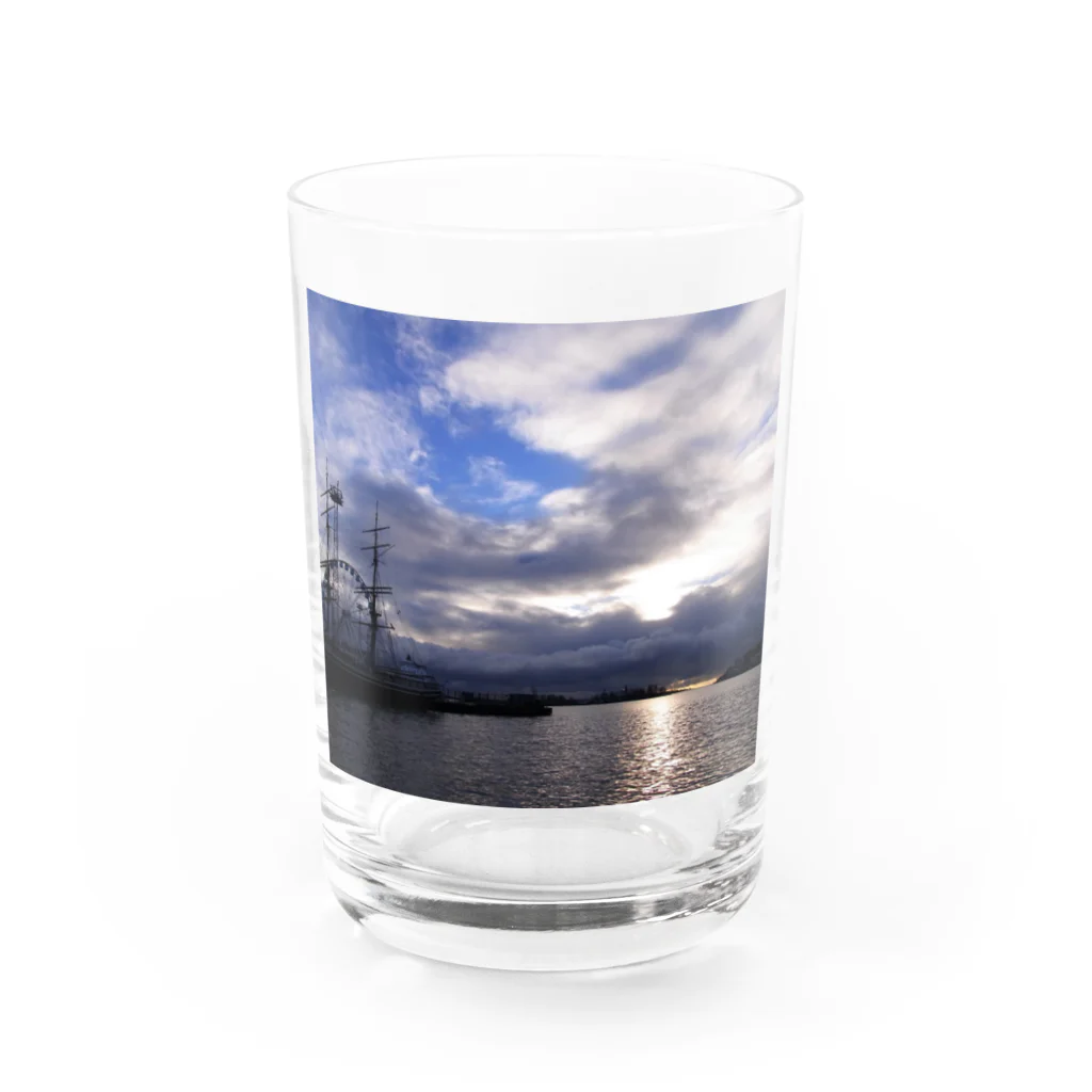 コロコロshopの海@フィンランド Water Glass :front