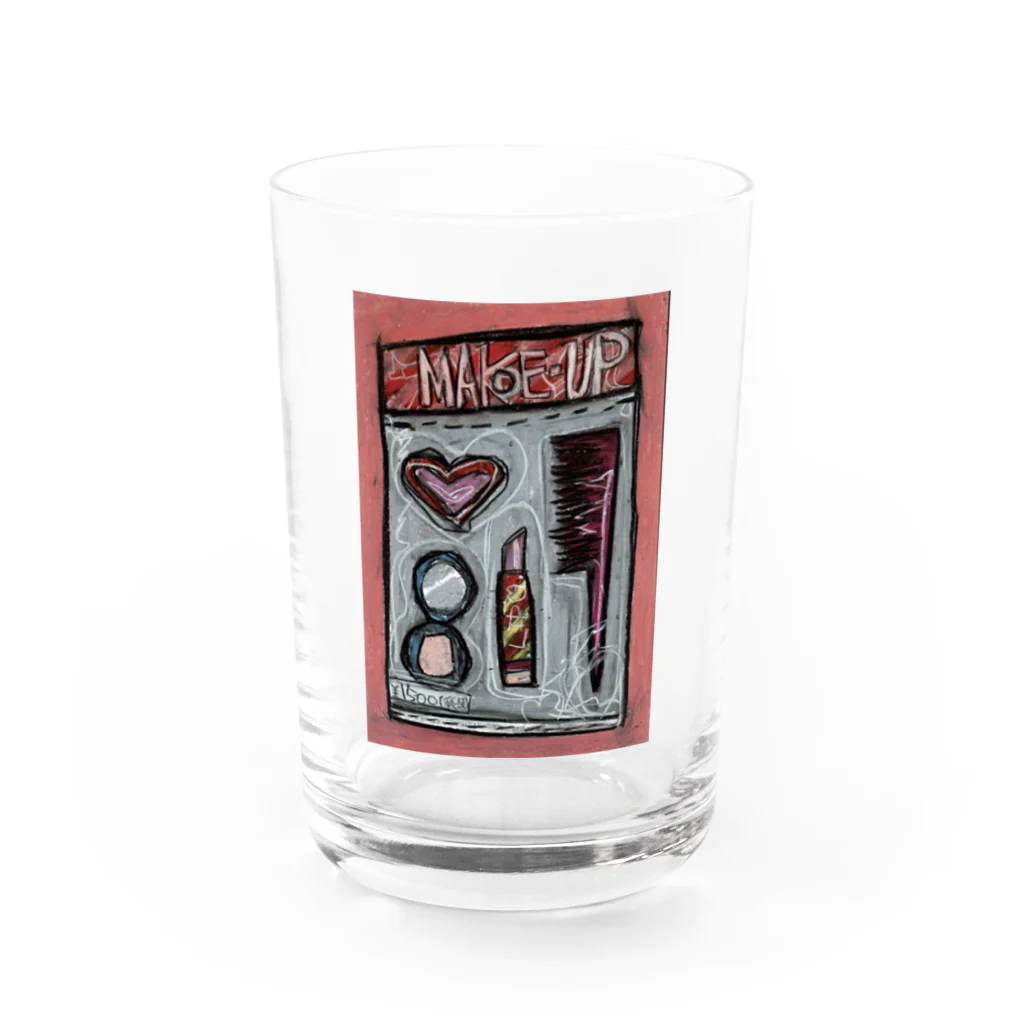 DROODLEのMAKE UP STAR Water Glass :front