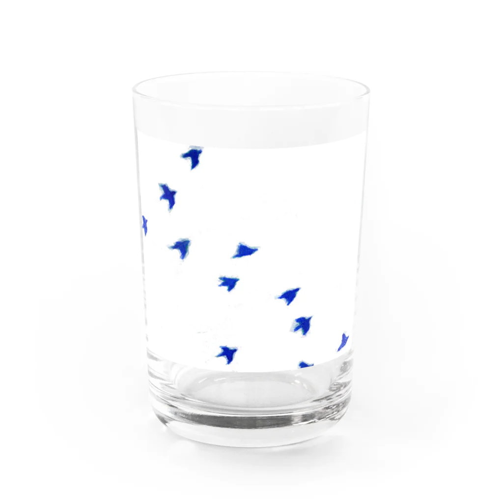 maitoの青い鳥 グラス前面