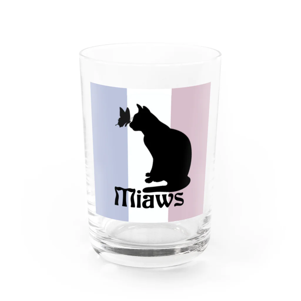 Miaws ShopのMiaws Rogo グラス前面