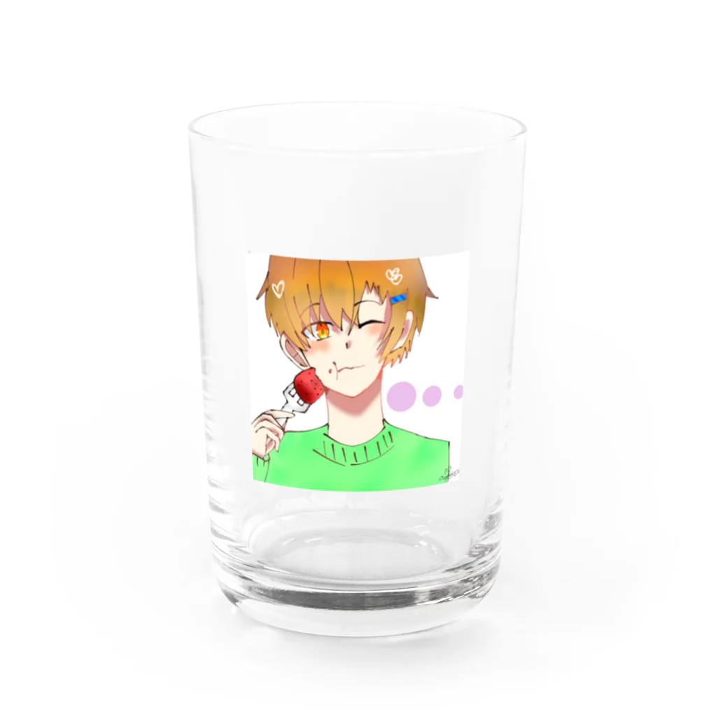 kotoMiの甘党くん Water Glass :front