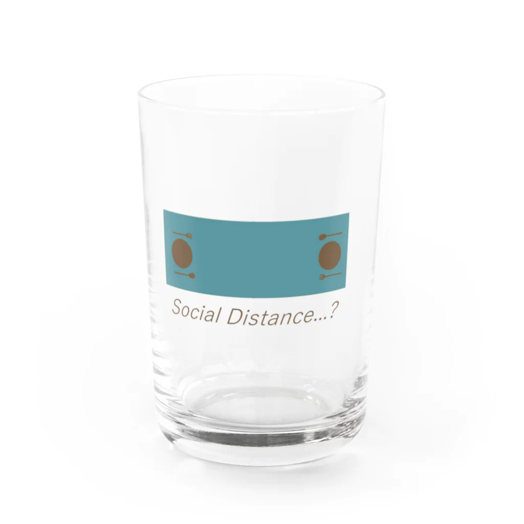 ryori-chanのソーシャルディスタンス2 Water Glass :front