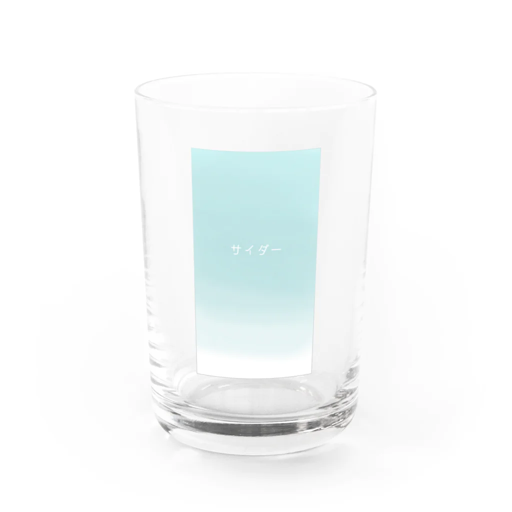 だんごのWater Glass :front