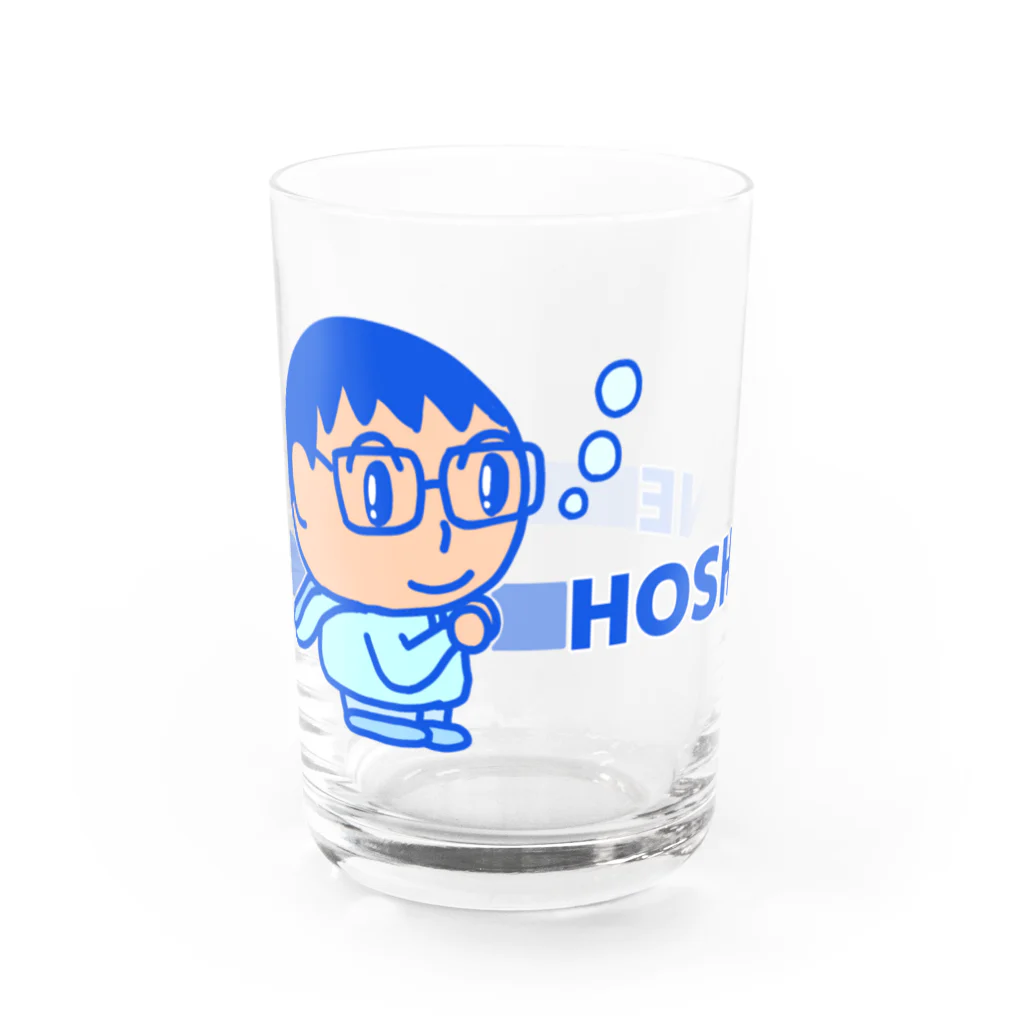 ほしねぇのほしねぇ Water Glass :front