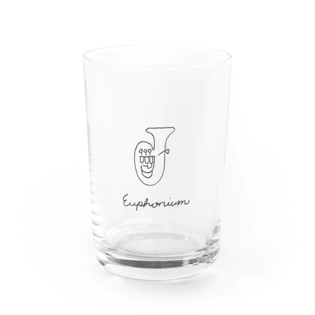 Shirokuma MofumiのEuphonium Water Glass :front