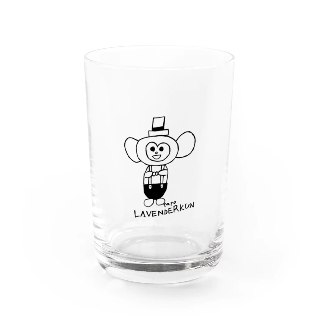 megciのラベンダーくん Water Glass :front