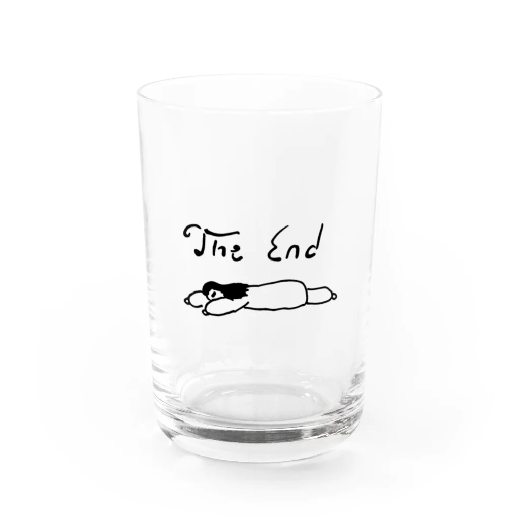 pater shopのThe end グラス前面