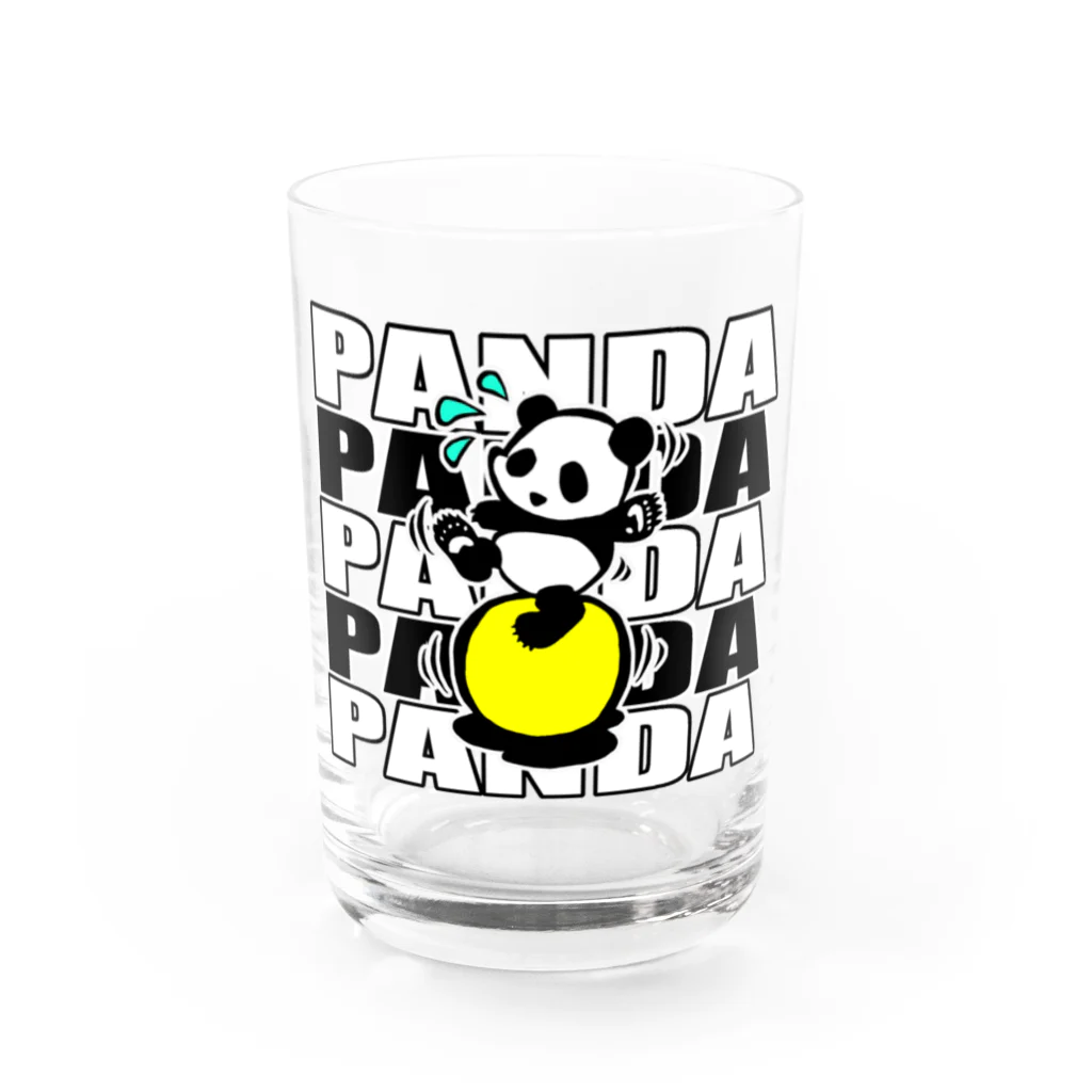 borncoolaのPANDA Water Glass :front