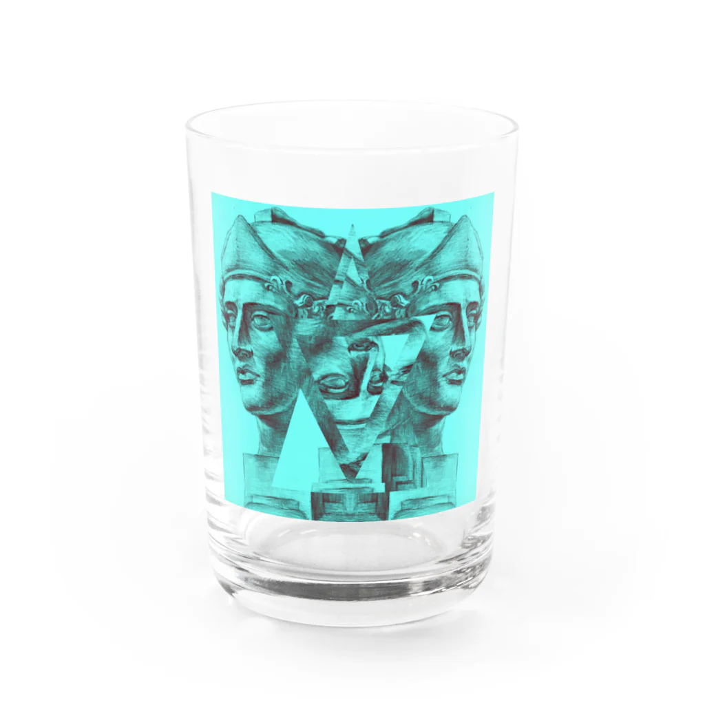 羽多野 加与の美術予備校時代石膏デッサングッズ Water Glass :front