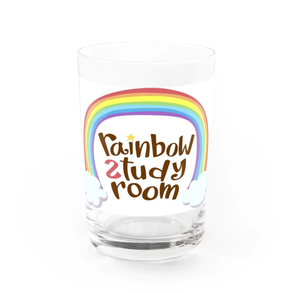 amane510のrainbow study room Water Glass :front