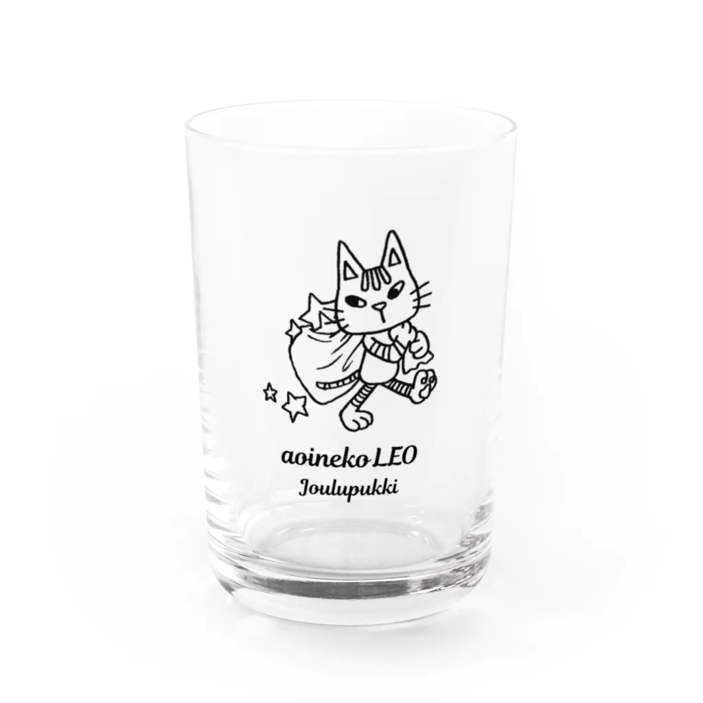 aoinekoLEO JoulupukkiのレオJoulupukki-グラス Water Glass :front