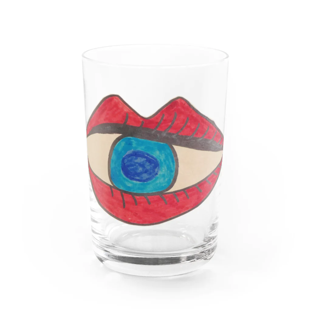 ℍ𝕠𝕘𝕦※ほぐ※のめくち Water Glass :front