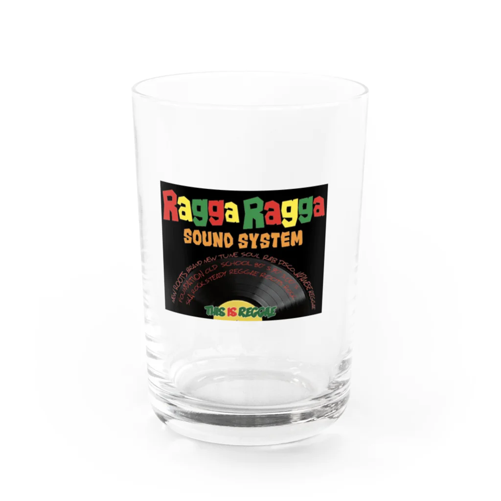 rasta-rocketのRagga Ragga Water Glass :front