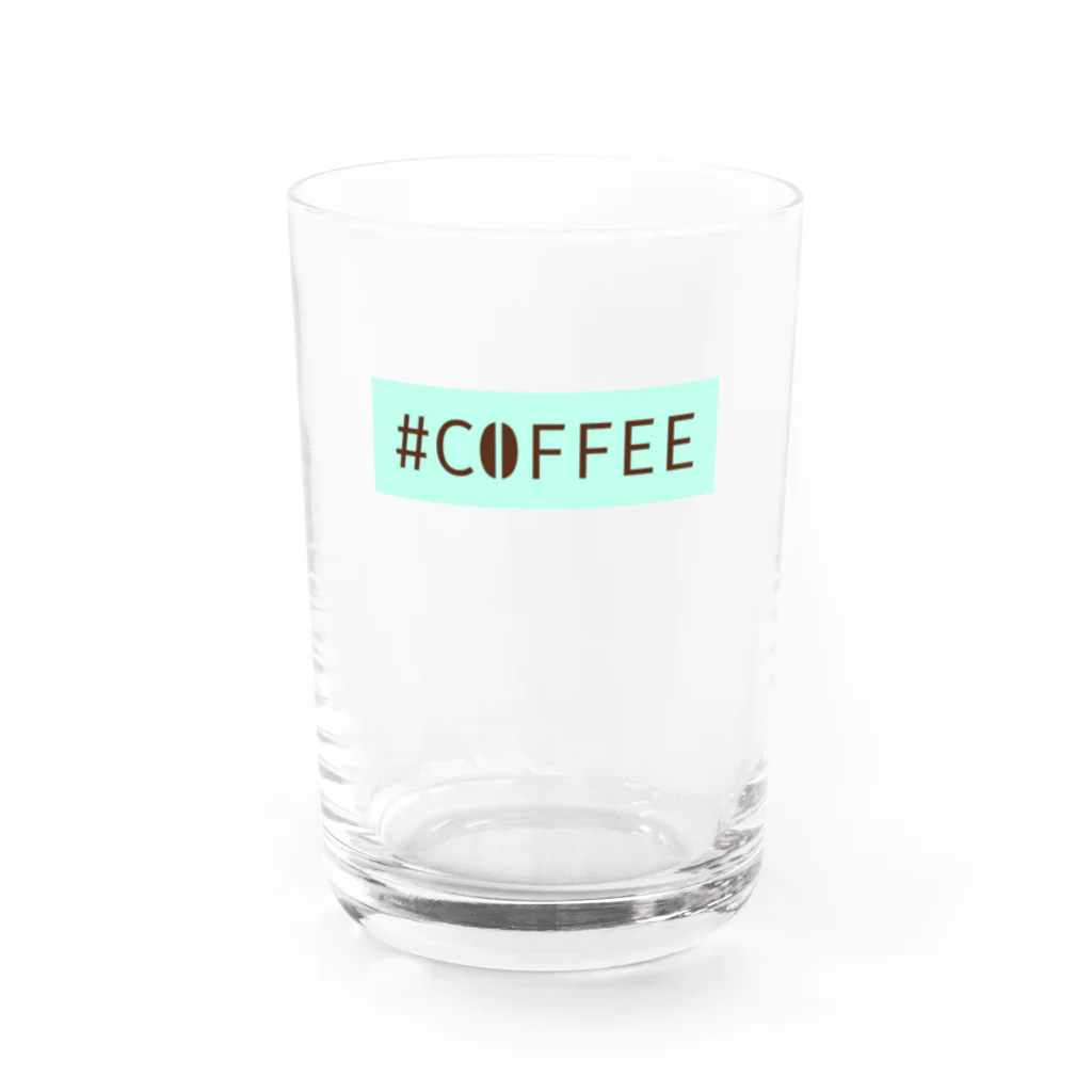 Nerdy Cabの#C0FFEE Water Glass :front