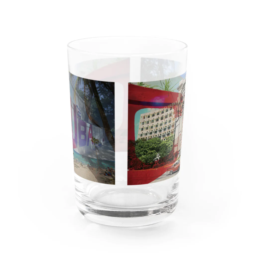 NEGA97のキューバみやげっぽいグラス Water Glass :front