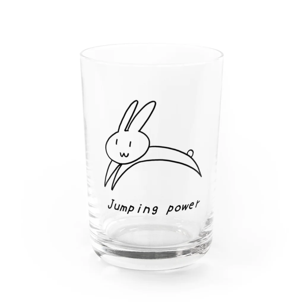 kazukiboxのジャンプ力 Water Glass :front