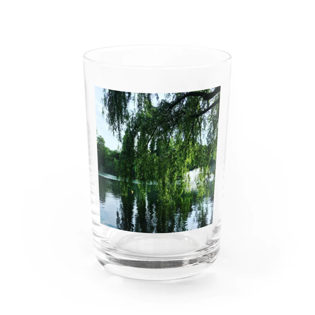 マレーロの井の頭公園で待ち合わせ。 Water Glass :front