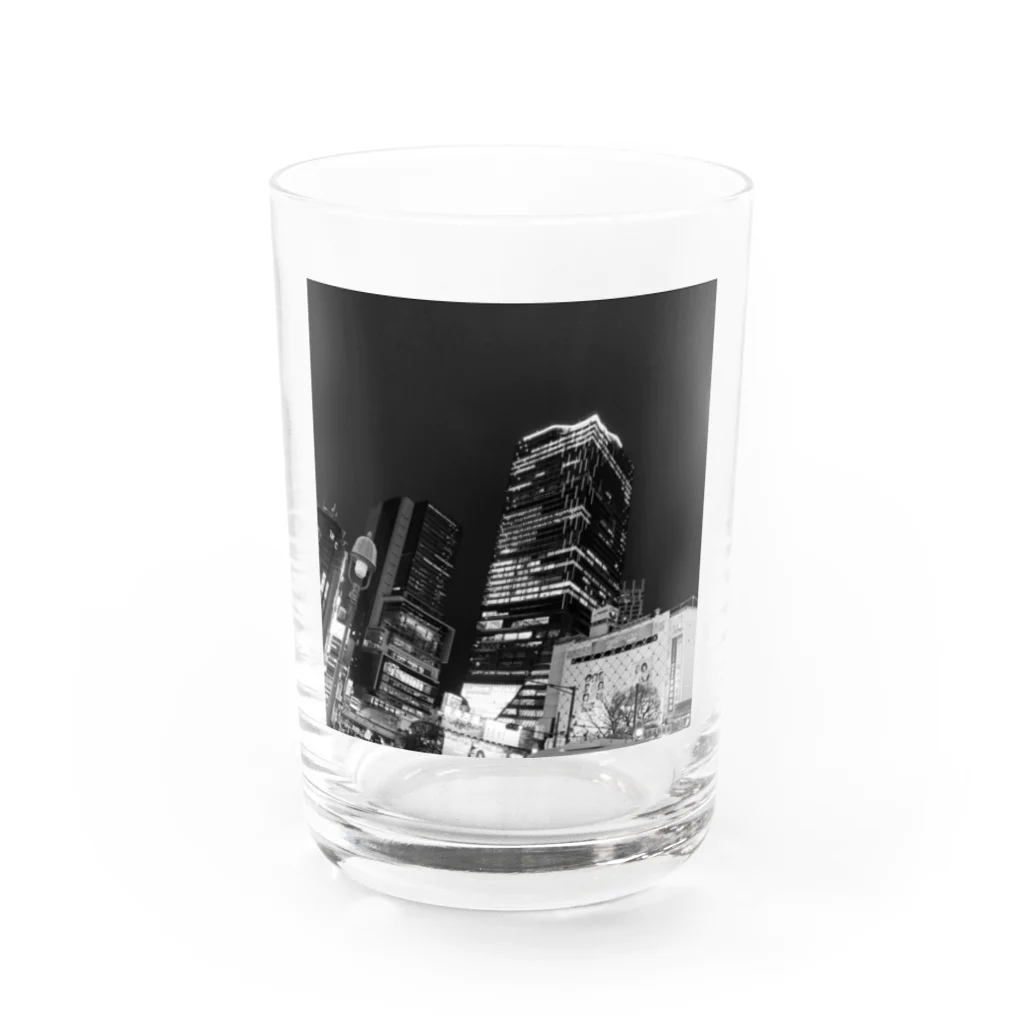 ミジンコの多分shibuya Water Glass :front